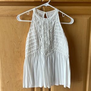 Anthropologie White / Cream Top